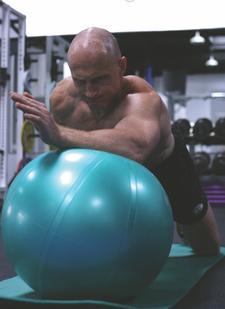 Flatten Your Stomach With a Swiss Ball